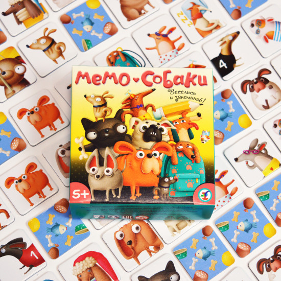 Игра настольная «Мемо. Собаки»
