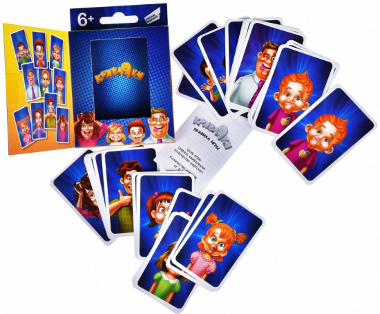 Игра настольная «Кривляки +»
