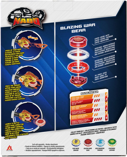 Волчок «Blazing Bear»