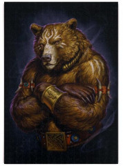 Пазл деревянный «Медведь» - Фото 2