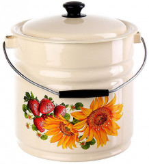 Ведро эмалированное - Фото 1