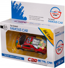 Машинка инерционная гоночная - Фото 3