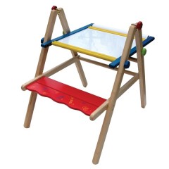 Игрушка парта — доска со скамеечкой - Фото 1