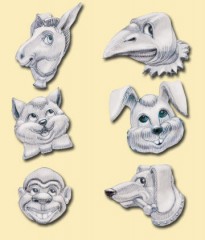 Набор для создания объемных барельефов на магнитах "Цирк" - Фото 1