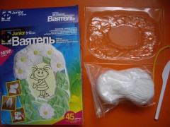 Набор для создания объмных барельефов "Рамка вертикальная. Ромашки" - Фото 2