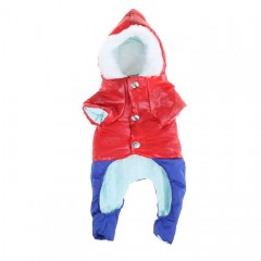 Комбинезон зимний с капюшоном, подклад 100% хлопок, размер M, цвет в ассортименте - Фото 1