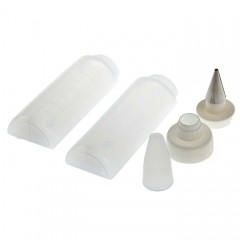 Шприц кулинарный для двухцветного декорирования «Дубль» - Фото 1