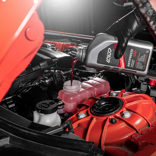 Жидкость охлаждающая Lavr Antifreeze G12+