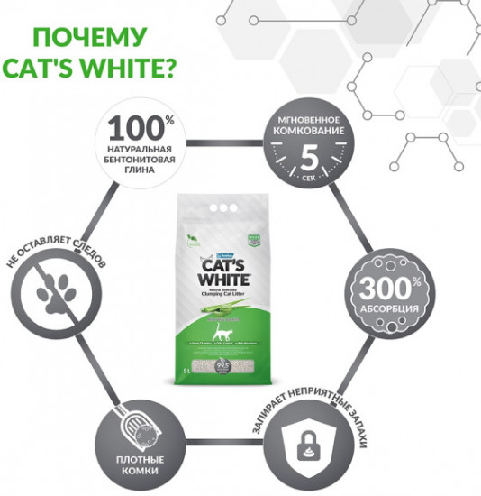 Наполнитель для кошачьего туалета «Aloe Vera»