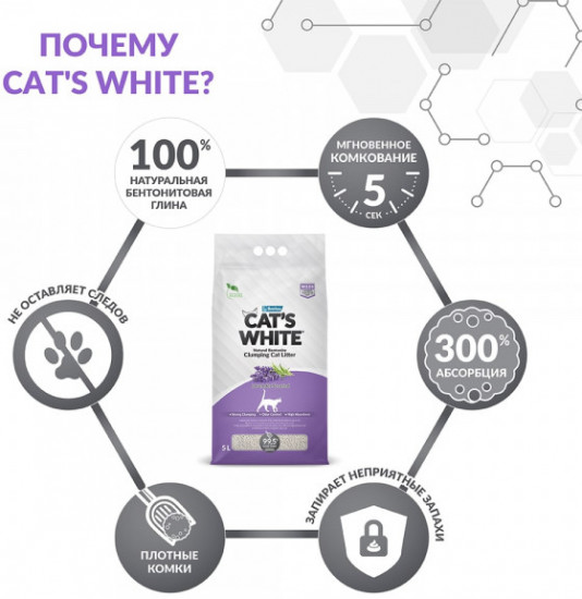 Наполнитель для кошачьего туалета «Lavender»