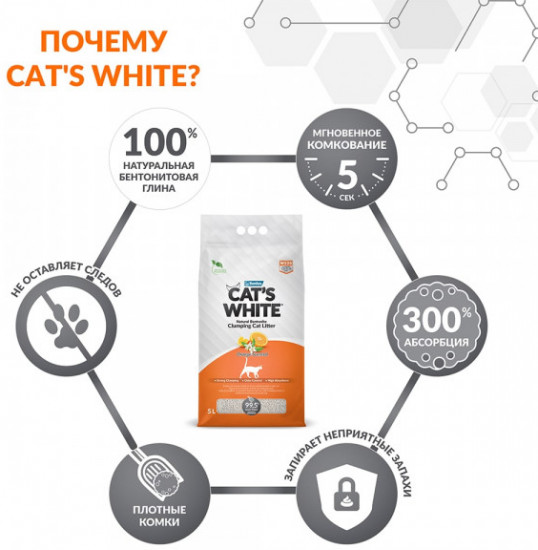 Наполнитель для кошачьего туалета «Orange»