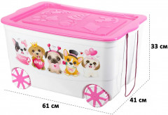 Ящик для хранения игрушек «Милые щенки» - Фото 1