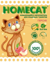Наполнитель для кошачьего туалета с ароматом персика - Фото 2