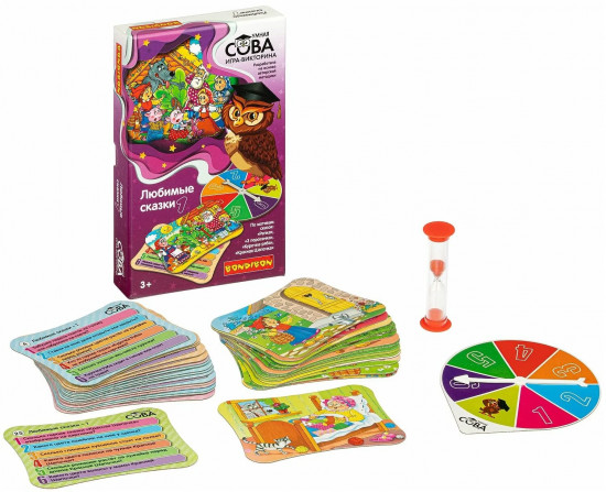 Игра настольная «Любимые сказки 1»