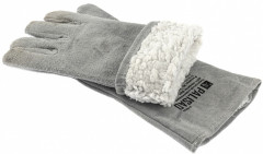 Перчатки спилковые с манжетой - Фото 1