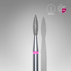 Фреза для ногтей алмазная острая «Пламя» - Фото 1