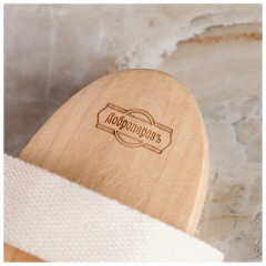 Щётка банная из натуральной щетины - Фото 3