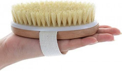 Щётка банная из натуральной щетины - Фото 2