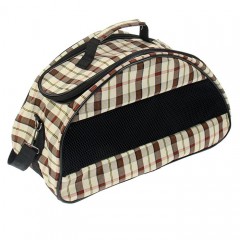 Сумка-переноска с люком и сеткой, малая, 41х20х25 см, цвет в ассортименте - Фото 1