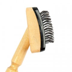 Щетка деревянная «Премиум» без капель, 80х60 мм - Фото 2