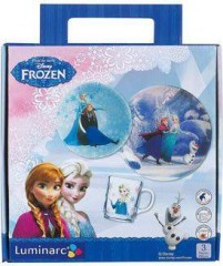 Набор детской посуды Disney Frozen, 3 предмета - Фото 1