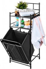 Стеллаж с полками и корзиной - Фото 4