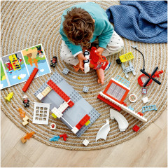 Конструктор Duplo 10970 Пожарная часть и вертолёт. Fire Station & Helicopter - Фото 12