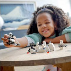 Конструктор Star Wars 75320 Боевой набор снежных пехотинцев. Snowtrooper Battle Pack - Фото 6