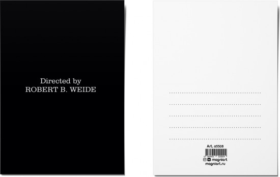 Открытка «Directed by»