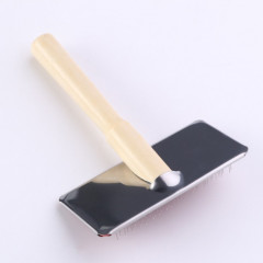 Пуходерка с каплей, деревянная ручка - Фото 2