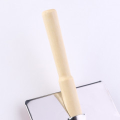 Пуходерка с каплей, деревянная ручка - Фото 3