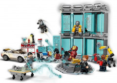 Конструктор Marvel Super Heroes 76216 Арсенал Железного человека. Iron Man Armory - Фото 10