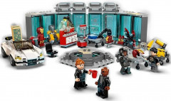 Конструктор Marvel Super Heroes 76216 Арсенал Железного человека. Iron Man Armory - Фото 9