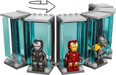 Конструктор Marvel Super Heroes 76216 Арсенал Железного человека. Iron Man Armory - Фото 8