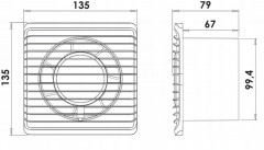 Вентилятор вытяжной Planet Energy 100 S - Фото 7