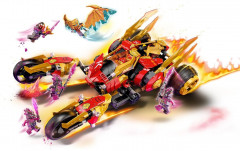 Конструктор Ninjago 71773 Багги Кая — Золотой дракон. Kai’s Golden Dragon Raider - Фото 7