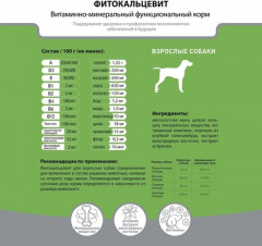 Фитокальцевит для взрослых собак - Фото 1