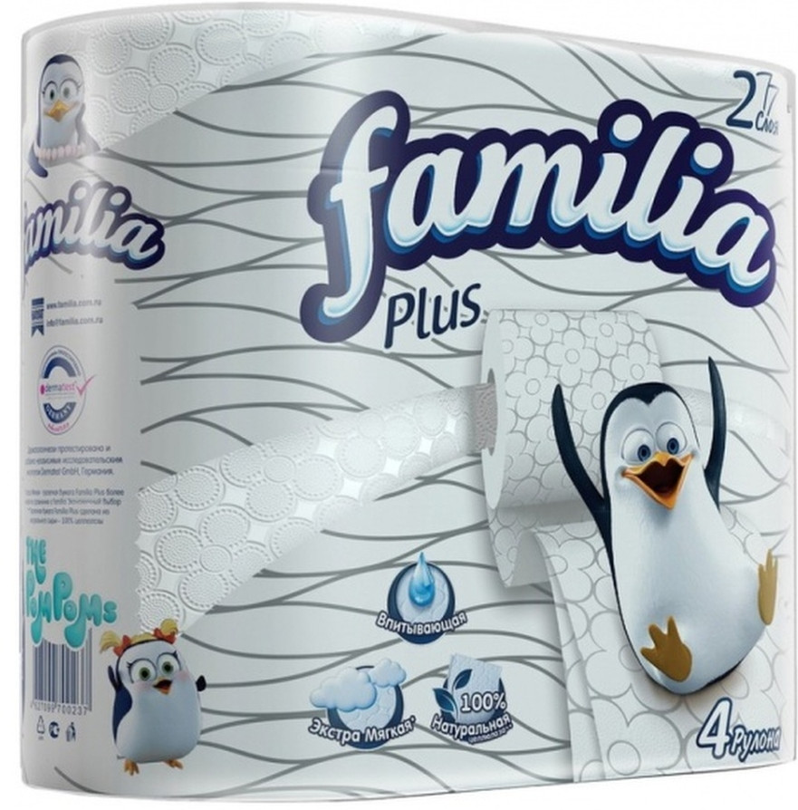Туалетная бумага «Familia Plus» | Familia | Фото 1