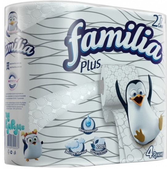 Туалетная бумага «Familia Plus»
