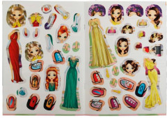 Активити с наклейками «Одень куклу. Салон красоты» - Фото 2