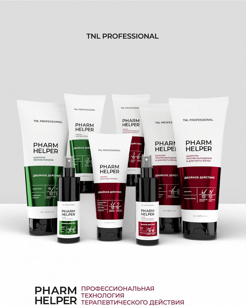 Шампунь против выпадения и для роста волос | Pharm helper | TNL Professional | Фото 4