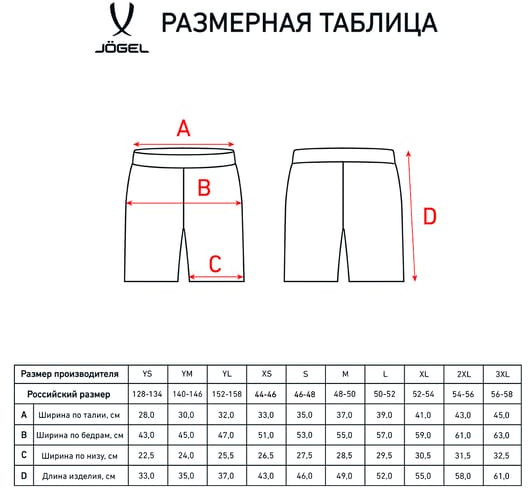 Шорты игровые «PerFormDRY Union Shorts» | Division | Jögel | Фото 6