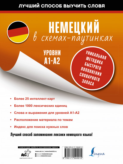 Немецкий в схемах-паутинках