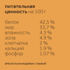 Лакомство для собак «Брискеты из индейки с тыквой» - Фото 4