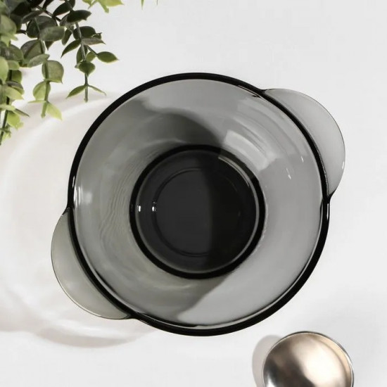 Бульонница с ушками «Basilico Grey»