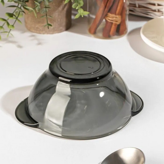 Бульонница с ушками «Basilico Grey»