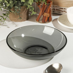 Тарелка глубокая «Basilico Grey» - Фото 1