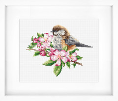 Набор для вышивания «Синица на ветке» - Фото 2
