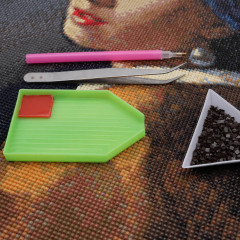 Мозаика алмазная «Девушка с жемчужной серёжкой» - Фото 3