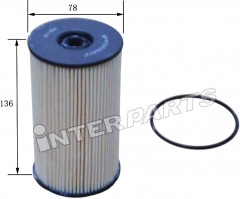 Фильтр топливный IPEF-115 - Фото 1